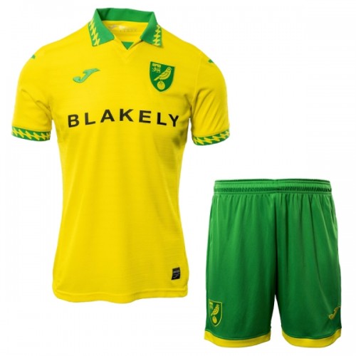Ensemble Maillot Norwich City Domicile 2025-26 Enfant Ensemble Maillot Norwich City Domicile 2025-26 Enfant